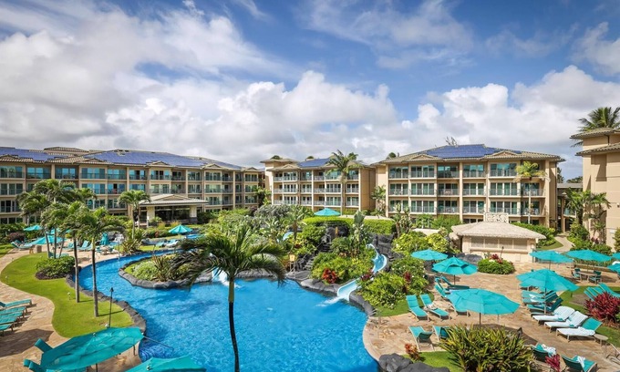 Wailua Condo | Waipouli Beach Resort Oceanfront Royal 2 BD 3 BA