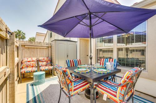 West Panama City Beach Apartment | Walk to Beach! PCB Resort Condo with Pool Access