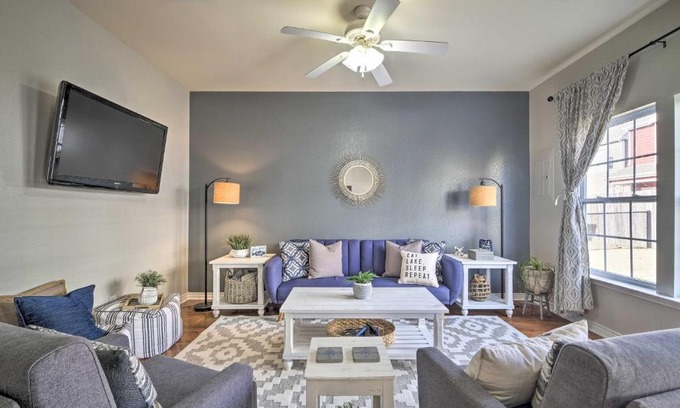 Afton House | Walk to Grand Lake Modern Afton Townhome!