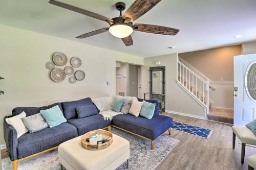 Tolchester Beach House | Walk to the Beach with Deck, Fireplace, BBQ Grill, Boat Ramp & Office