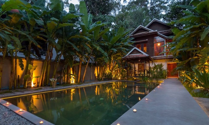 Siem Reap Villa | WAT PO HOUSE , private pool villa in siem reap
