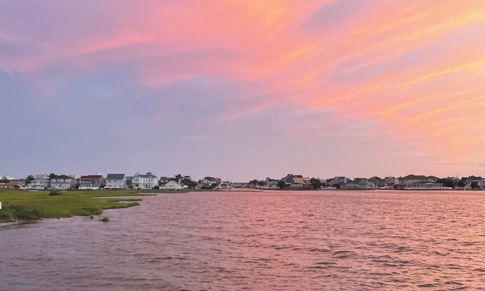 North Ocean City House | Water front, open bay views from both decks!