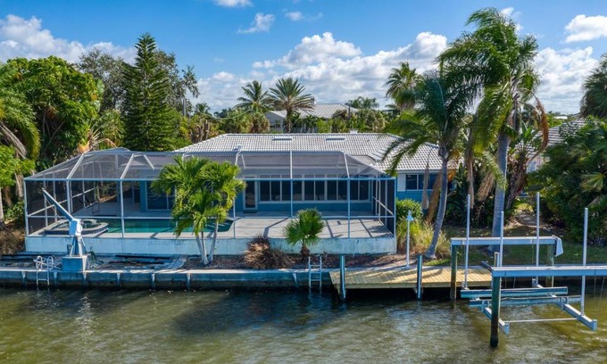Whitney Beach House | Water Front Private Pool Spa Home with Boat Docking Available home