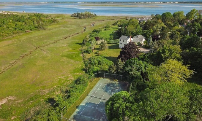 Barnstable House | Water Views & Private Tennis Court!