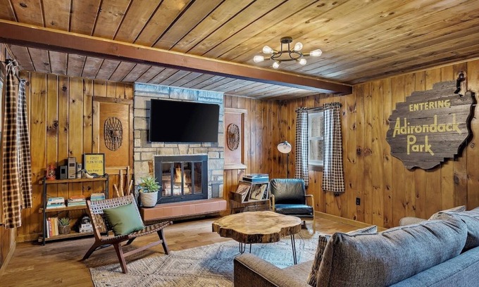Corinth Cabin | Waterfront ADK Cabin and 2 Micro-cabins