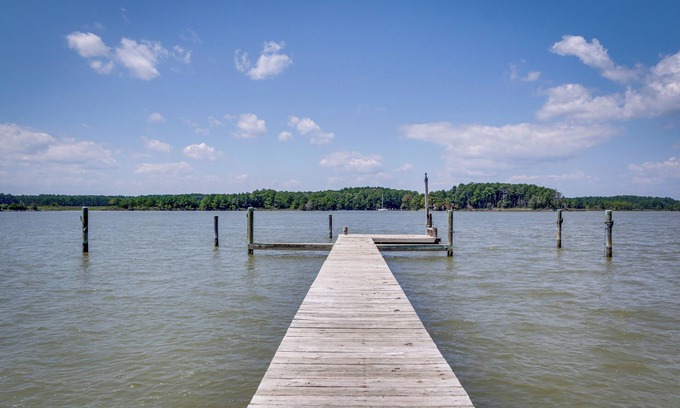 Cambridge House | Waterfront Cambridge Gem w/Hot Tub, Pool & Dock!