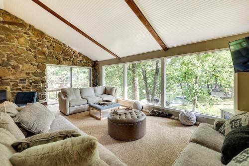 Afton House | Waterfront Haven with Deck on Monkey Island!