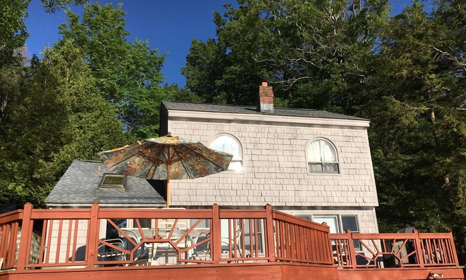 Neshobe Beach House | Waterfront Home, Amazing Mountain Views, Lake Bomoseen