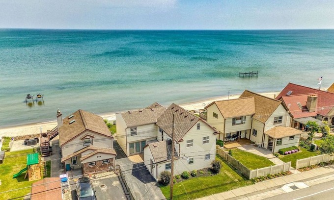 North Greece House | Waterfront Home on Lake Ontario with 50' of Sandy Beach!