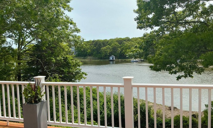 Centerville House | Waterfront Luxury on the Centerville River | Dock, Hot Tub, AC | Sleeps 12