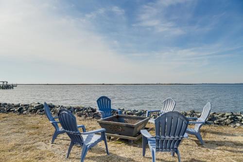 Upper Fairmount House | Waterfront Marion Station Retreat with Private Dock!