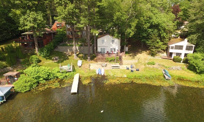 Queensbury House | Waterfront on Lake Sunnyside near Lake George!