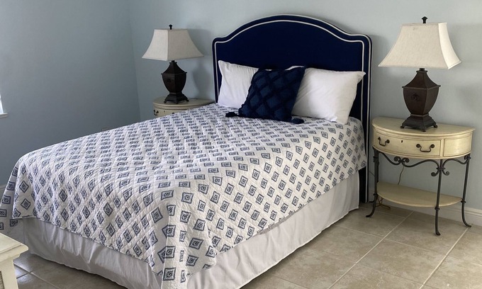 Vero Beach Condo | Waterfront view & walk to restaurants, shops & parks.