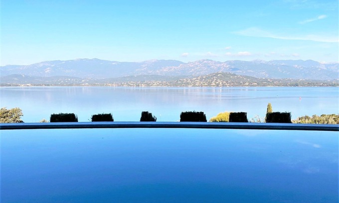 Porto-Vecchio Villa | Waterfront villa, 7 suites with panoramic sea view, air-conditioned pool