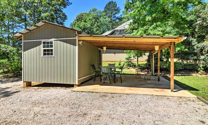 LaGrange Cottage | Waterfront West Point Lake Cabin w/Private Dock!