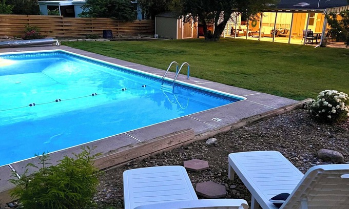 Pueblo House | Waterside Retreat-Poolside Oasis,Hot Tub,and More