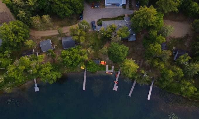 Hackensack House | Webb Lake, Hackensack, Northern MN - 3 Bedroom, Sleeps 8 - Cabin #7 Blue Water