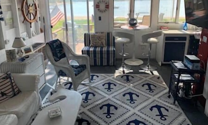 Buzzards Bay Condo | Welcome to Hideaway Retreat, a cozy get-a-way cottage with water views of Buttermilk Bay!