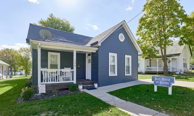Troy House | Welcome to the "Blue House on Boone"