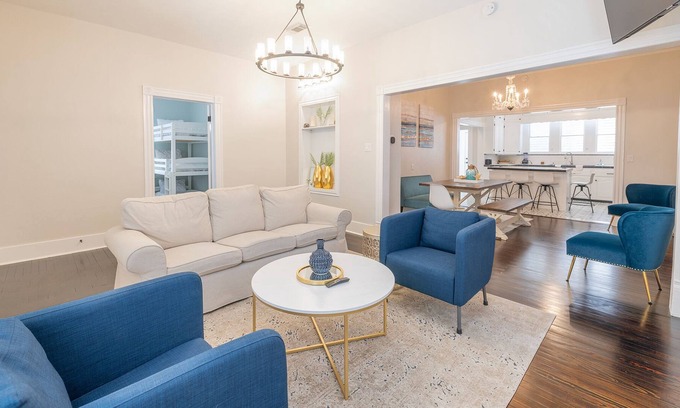 San Jacinto House | Welcome to the stunning Sand Dollar Shores!, A beautifully renovated 4 bedroom,