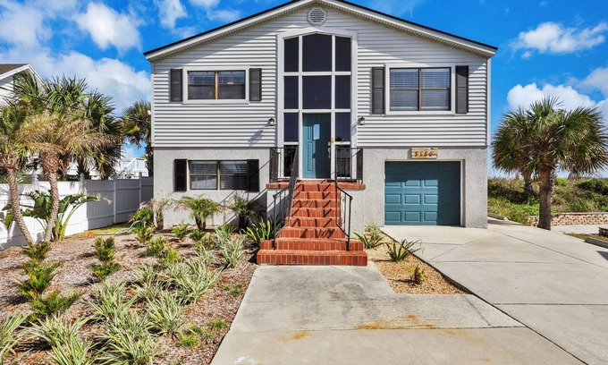 Vilano Beach House | Welcome to Villa Rosa! A 4 Bedroom 3 Bath Oceanfront Getaway