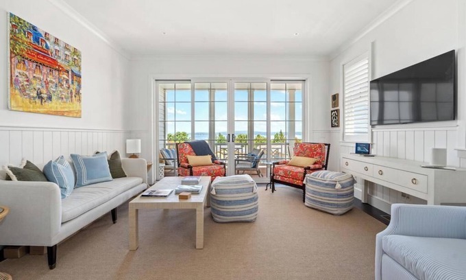 Petoskey House | Welcoming! Professionally Decorated with Panoramic Lake Views. One of a Kind!