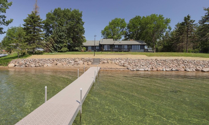 Battle Lake House | West Battle Beach house - State parks - fall colors - snowmobile trails