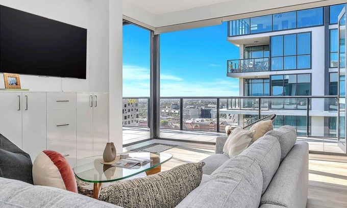 Adelaide Central Business District Apartment | West End Penthouse Sky high Resort style Haven