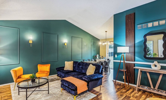 Wichita House | West Wichita Duplex: KingBed, PoolTable & HotTub Duplex in