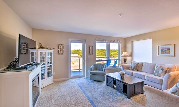Westport Condo | Westport Condo w/Saltwater Pool: Steps to Beach!