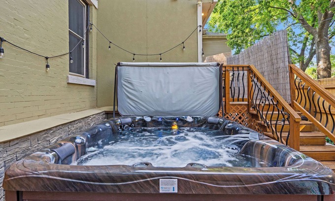 Kansas City House | Westport Oasis - Game Room and Private Hot Tub!