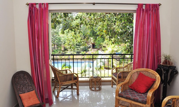 Benaulim Apartment | Westwinds Holiday Apartment with pool near Benaulim beach