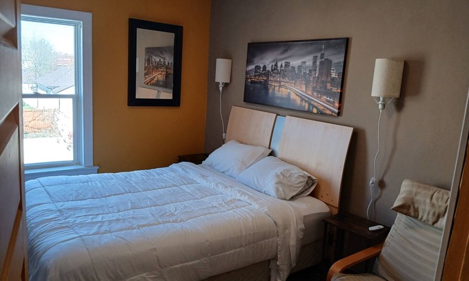 Winnipeg Apartment | Who likes red poang? Near downtown