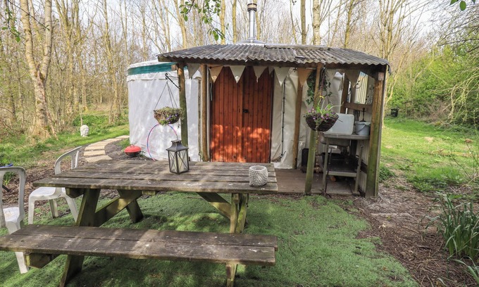 Penrith Cottage | WILLOW YURT, pet friendly, with open fire in Great Strickland