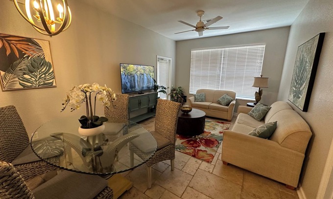 Windsor Palms Condo | Windsor Palms 2 bed ground floor condo near DISNEY!