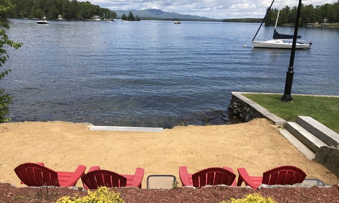 Gilford Apartment | Winnipesaukee Waterfront Rental in Gilford, NH