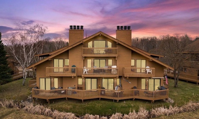 Mancelona Condo | Winter Adventure Retreat - Ski Views, New King Beds, Fully Loaded Kitchen!