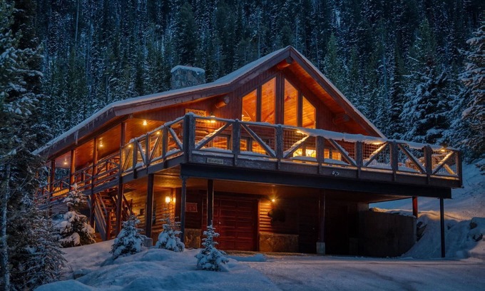 Big Sky Cabin | Winter Stays Available! Ski-in/Ski-out Home with Private Hot Tub and Large Deck!