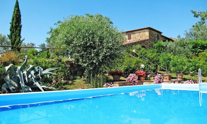 San Pietro in Bossolo House | Wonderful private villa with private pool, WIFI, TV, patio, pets allowed and panoramic view