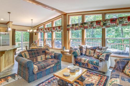 Hackensack House | Woman Lake Chain Retreat with Deck and Dock!