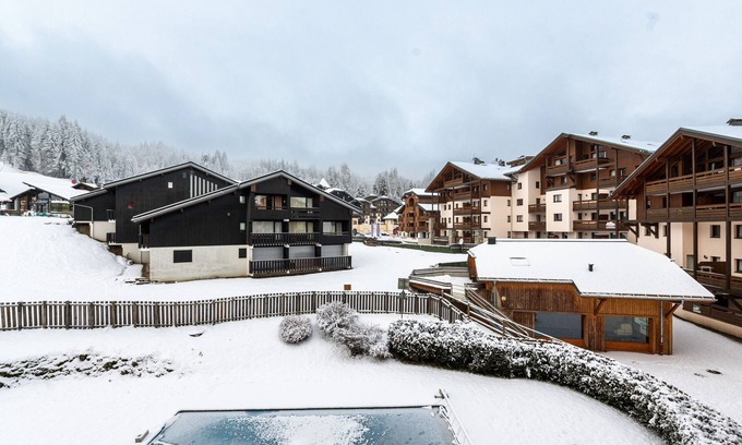 Les Esserts Apartment | Wonderful appt view on the ski slopes, 4 ppl