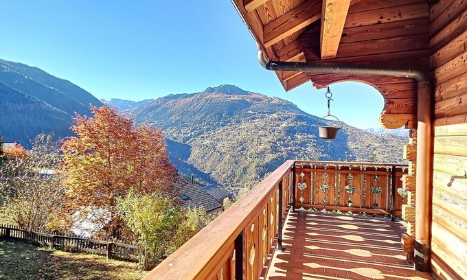 Veysonnaz House | Wonderful private villa for 8 guests with WIFI, TV and terrace