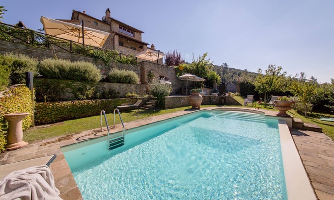 Ossaia Villa | Wonderful villa at the foot of Cortona with private pool and unforgettable views