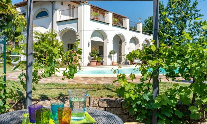 Montafia Villa | Wonderful villa for 7 people with pool, A/C, WIFI, TV, terrace and parking