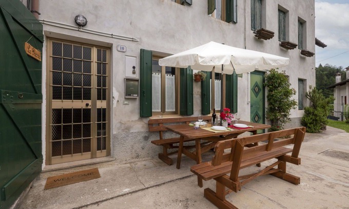 Barcis House | Wonderful villa for 8 people with TV, patio and parking