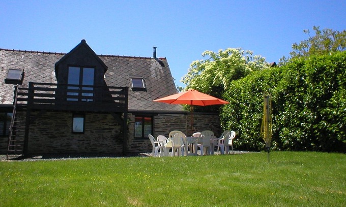 Masserac Cottage | Woodland View Barn, South Brittany Cottage, free bikes, WiFi, near village.