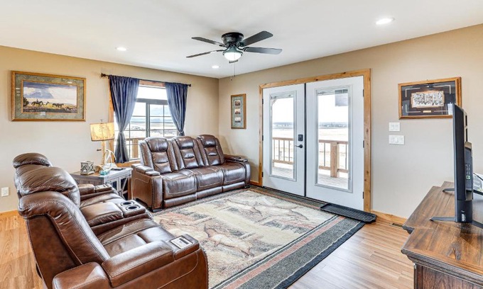 Fenn House | Wraparound Deck Newly Built Home in Grangeville!