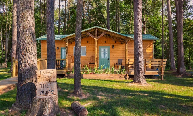 Whittington RV Rental | Year Round Cabin Living. Come Relax at The Pines