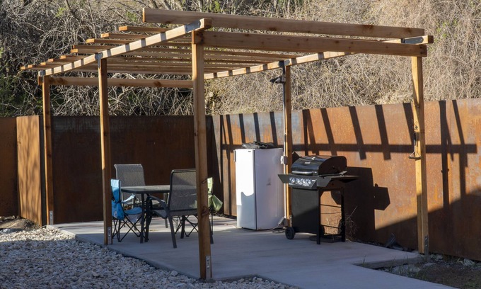 Buhl House | Your own private spa! Yurt with natural geothermal hot water.
