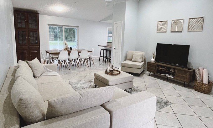 St. Augustine House | Zen Oasis! Heated Pool, Hot Tub, Beach 12-Min!